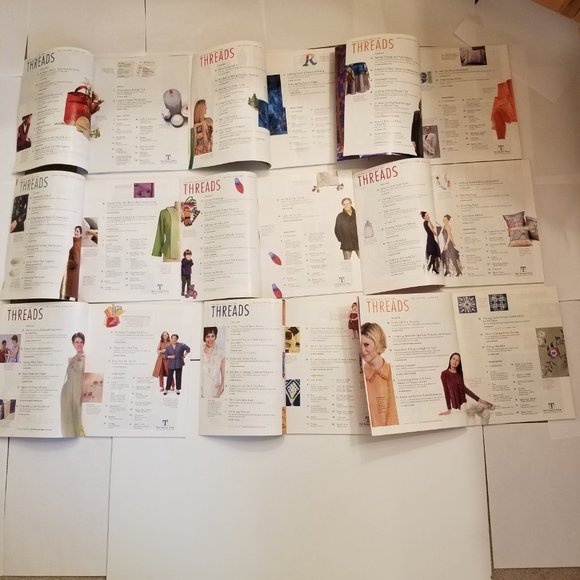 7, years 2002-2003, Threads Magazines, #100-108 issues. - Picture 7 of 7